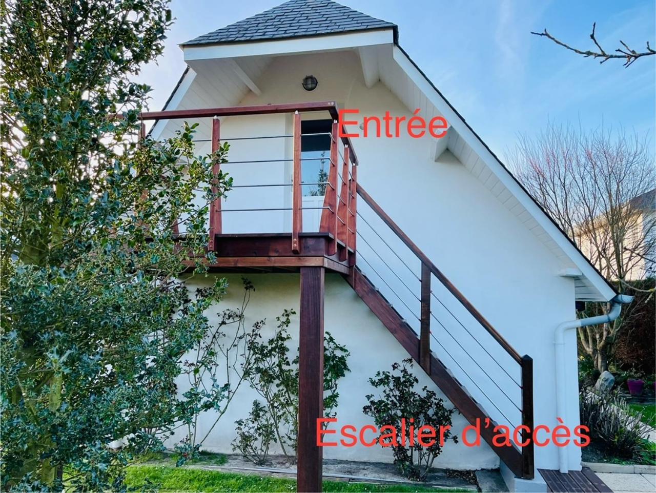 Studio De L'Hirondelle - Parking Prive Dieppe Bagian luar foto
